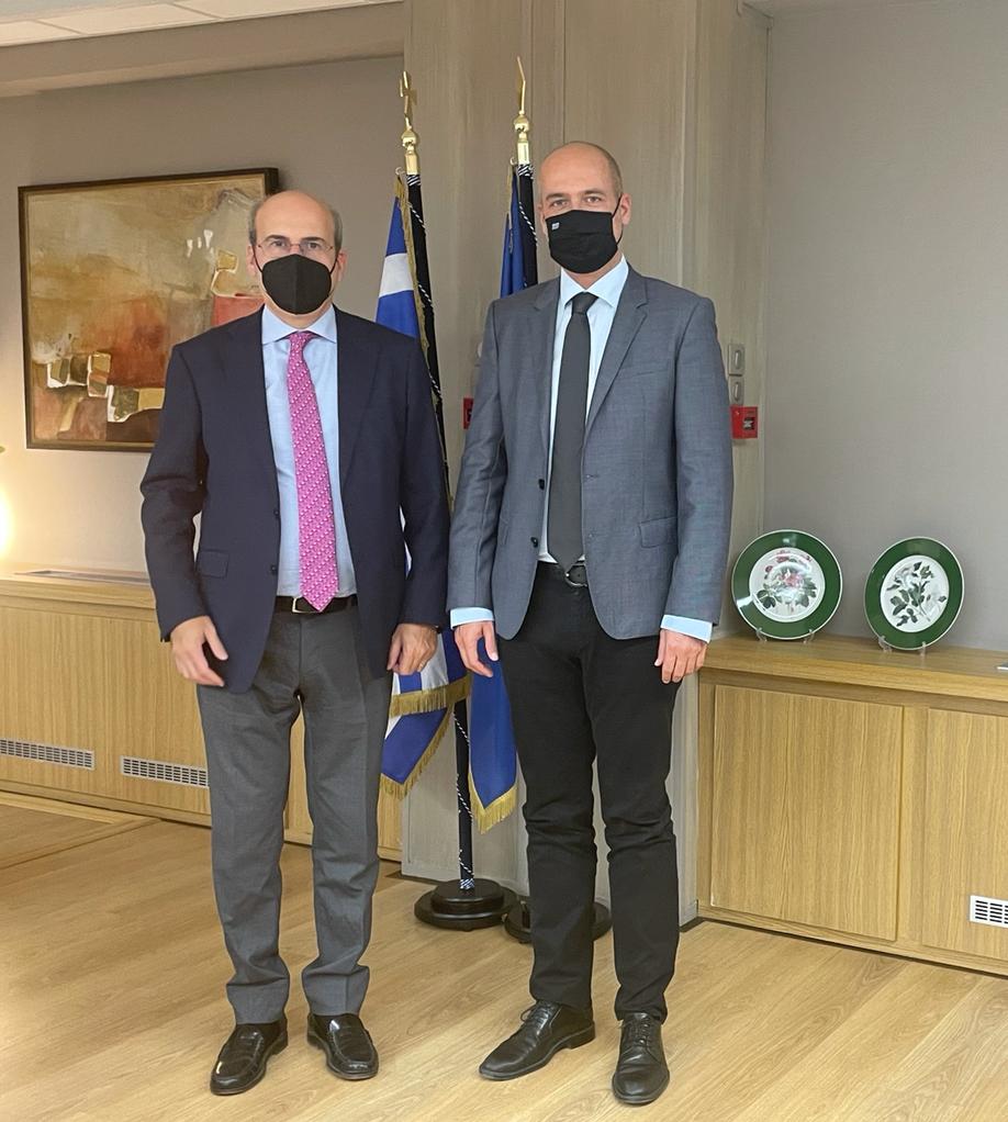 Συνάντηση Χατζηδάκη - Μπουτσικάκη για τα εργασιακά