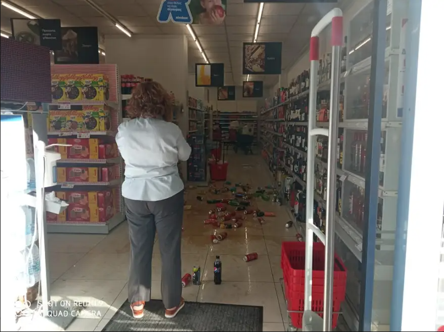 Ακολούθησαν δύο σεισμοί που είχαν μέγεθος 3,8 και 4,5 Ρίχτερ. Πολλές ζημιές υπάρχουν σε σπίτια στις Αγιές Παρασκιές αλλά και στο Πατσίδερο. Ακόμα, προς τον Προφήτη Ηλία, βράχος έπεσε με συνέπεια να χτυπήσει αυτοκίνητο και να τραυματιστούν οι επιβαίνοντες, ευτυχώς ελαφρά.