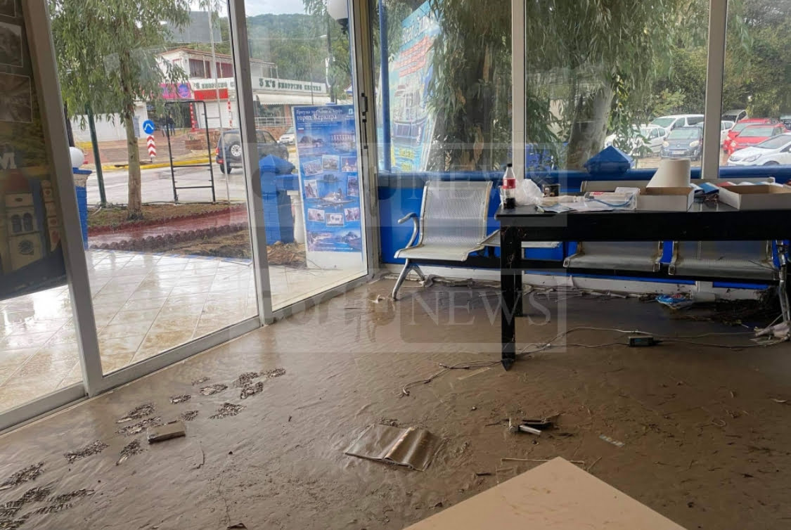 Πολλές ζημιές και αποκλεισμένα χωριά στην Κέρκυρα