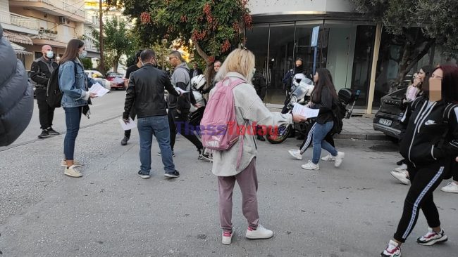 Θεσσαλονίκη: Ισχυρή αστυνομική δύναμη στο ΕΠΑΛ Σταυρούπολης
