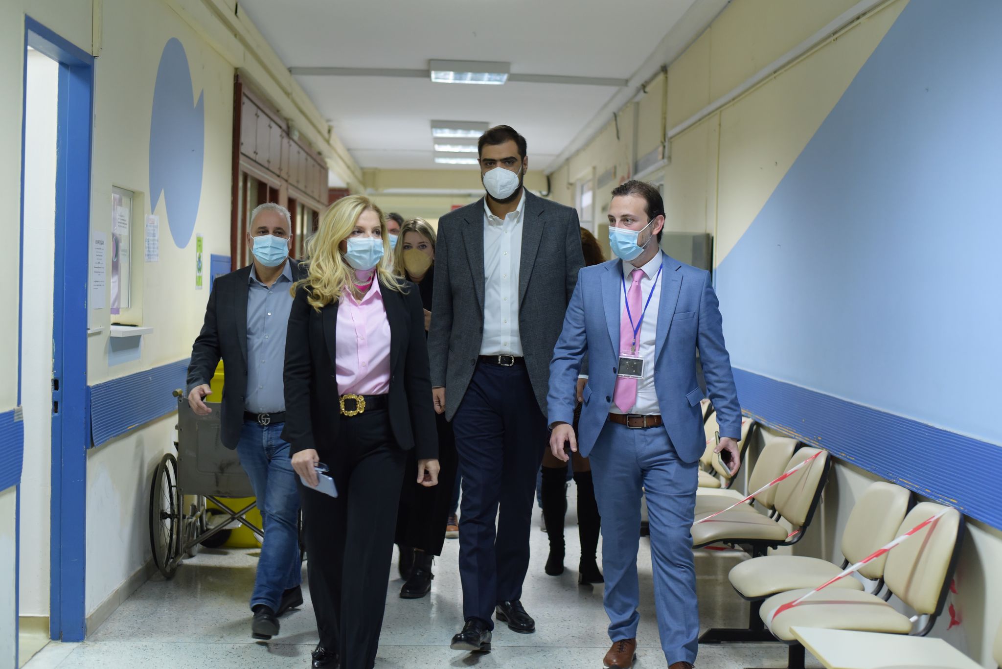 Επίσκεψη της ΟΝΝΕΔ στο Αντικαρκινικό Νοσοκομείο Πειραιά «Μεταξάς»