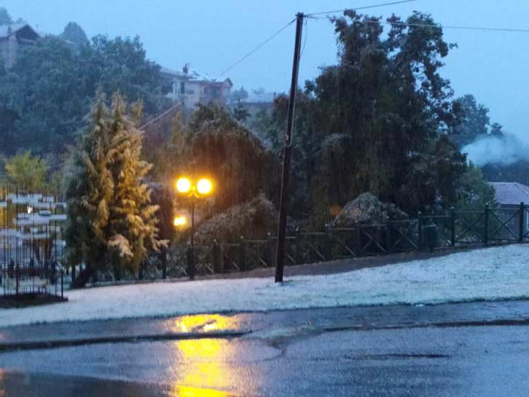 Χιόνισε στη Φλώρινα