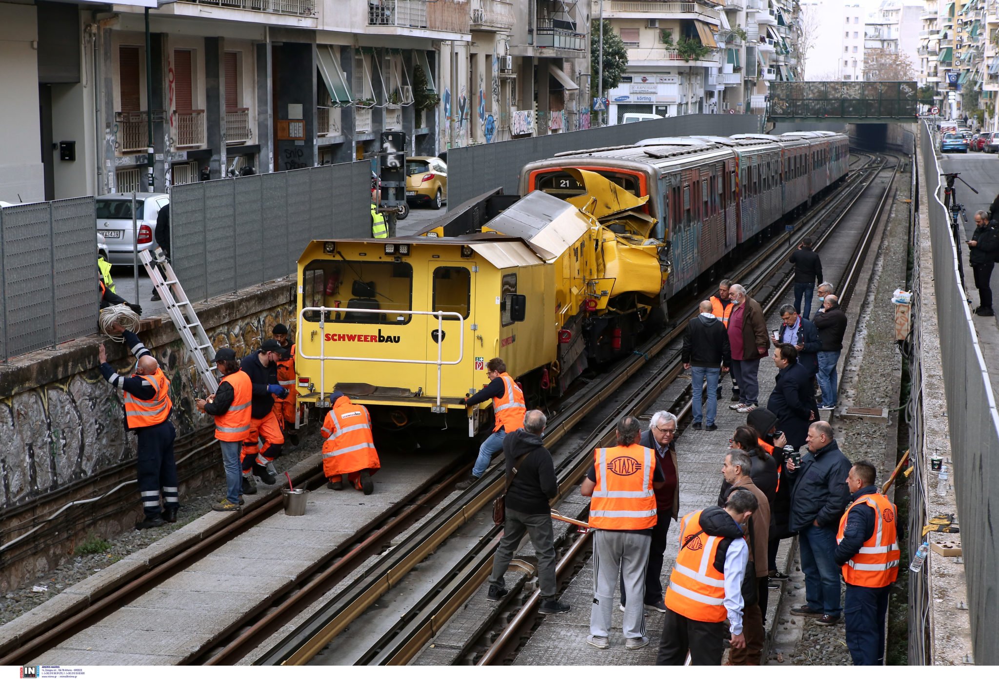 Δυστύχημα στον ΗΣΑΠ: Ένας νεκρός και δύο τραυματίες