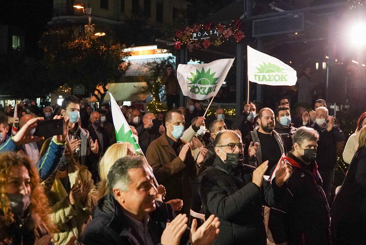 Παπανδρέου από Σέρρες: «Δύναμή μας η συμμετοχή του κόσμου»