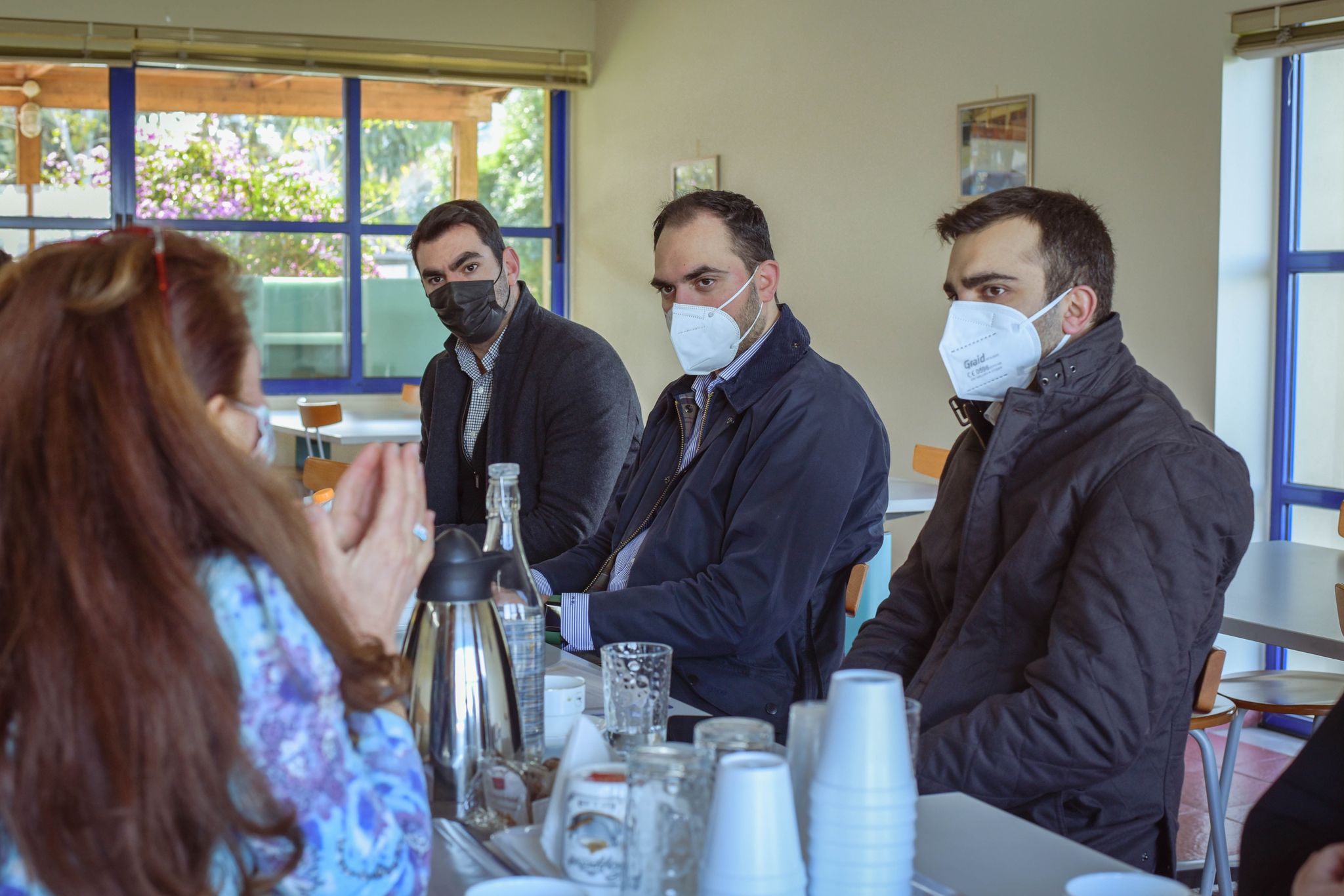 Επίσκεψη της ΟΝΝΕΔ στο Σωματείο «ΕΡΜΗΣ»