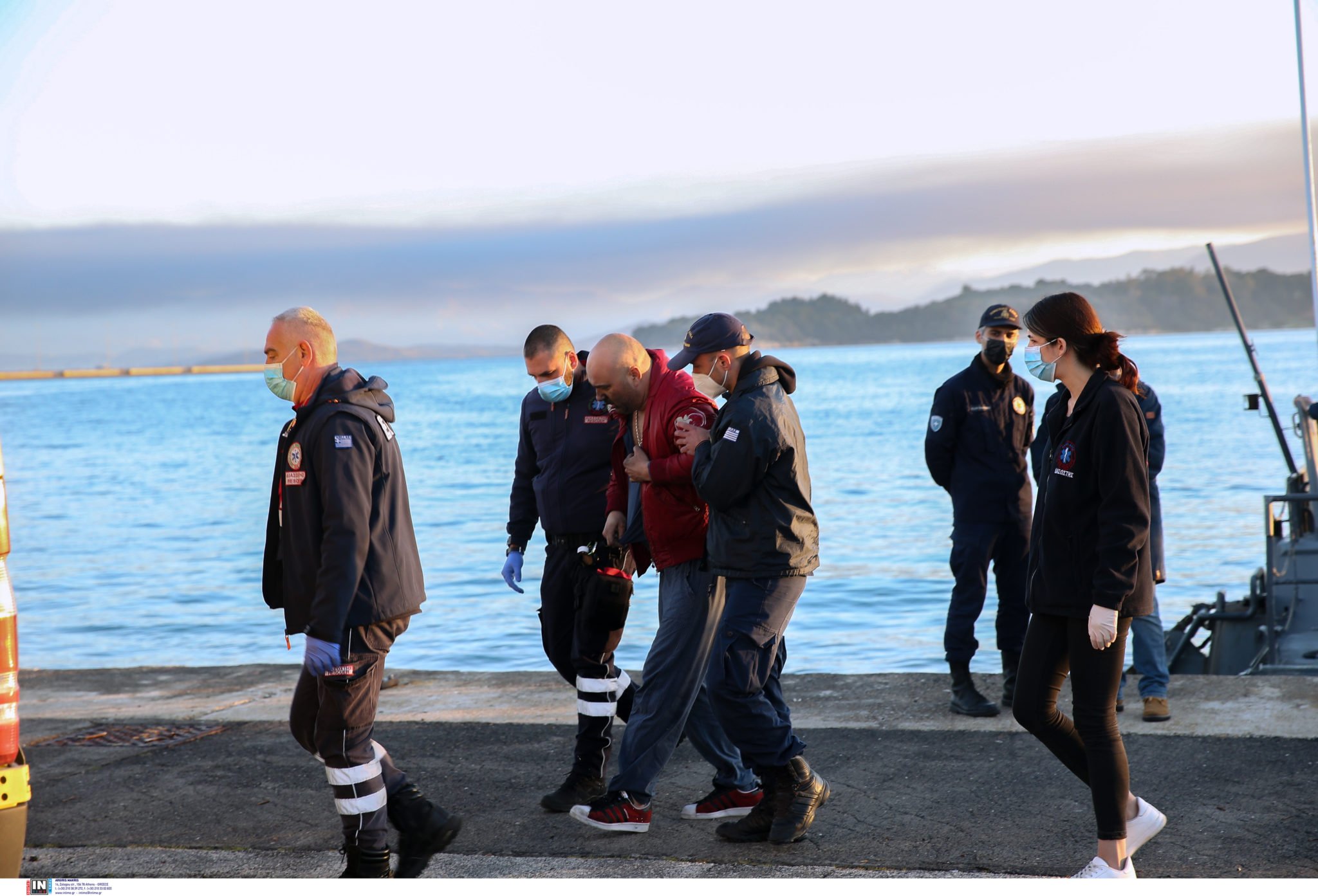 Φωτιά στο πλοίο: Mεταφορά τραυματία στην Κέρκυρα