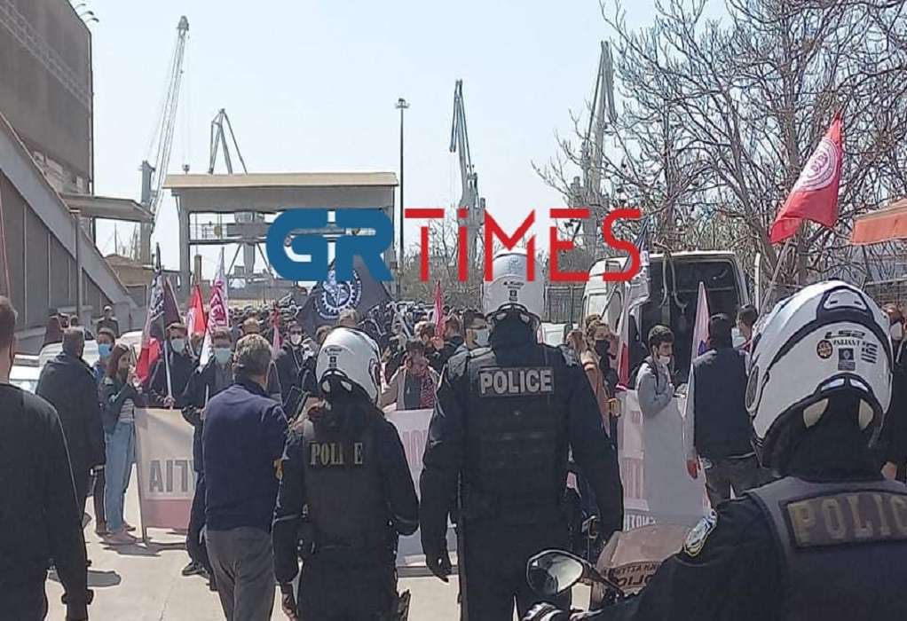 Επεισόδια στο λιμάνι Θεσσαλονίκης