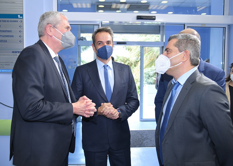 Καμίλ Ζίγκλερ, Εκτελεστικός Πρόεδρος ΟΠΑΠ, Κυριάκος Μητσοτάκης, Πρωθυπουργός, Οδυσσέας Χριστοφόρου, Αναπληρωτής Διευθύνων Σύμβουλος ΟΠΑΠ