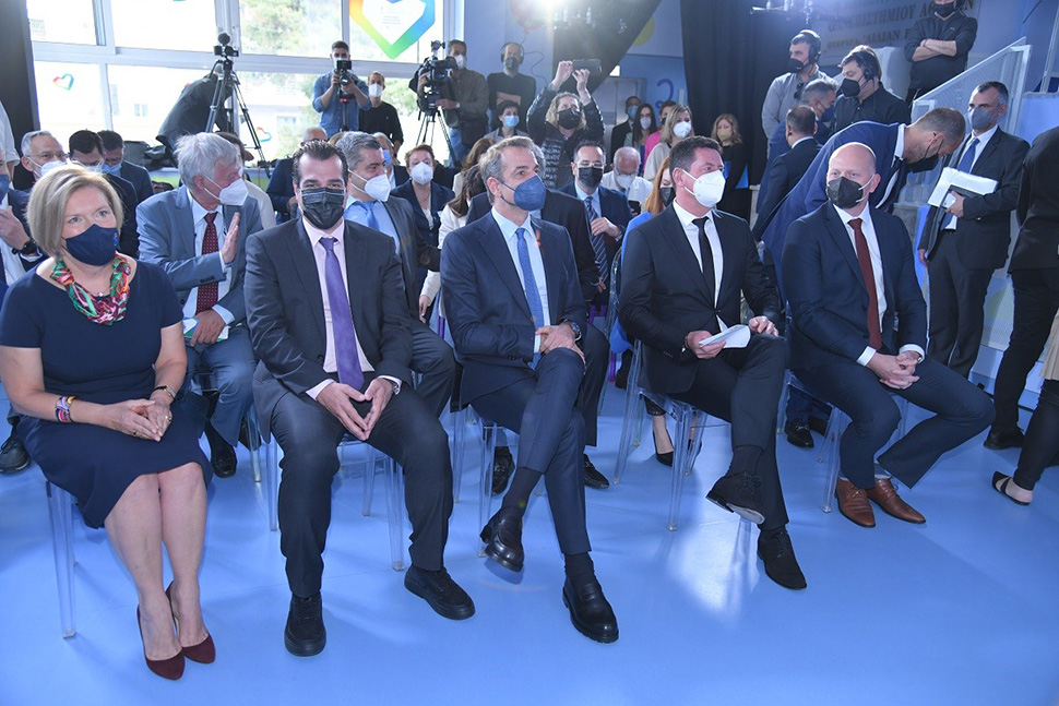 Τελετή παράδοσης παιδιατρικών νοσοκομείων