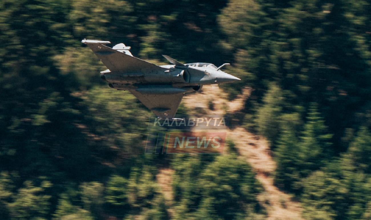 Αχαΐα: Rafale πέταξαν πάνω από τις στέγες σπιτιών στη Ζαχλωρού