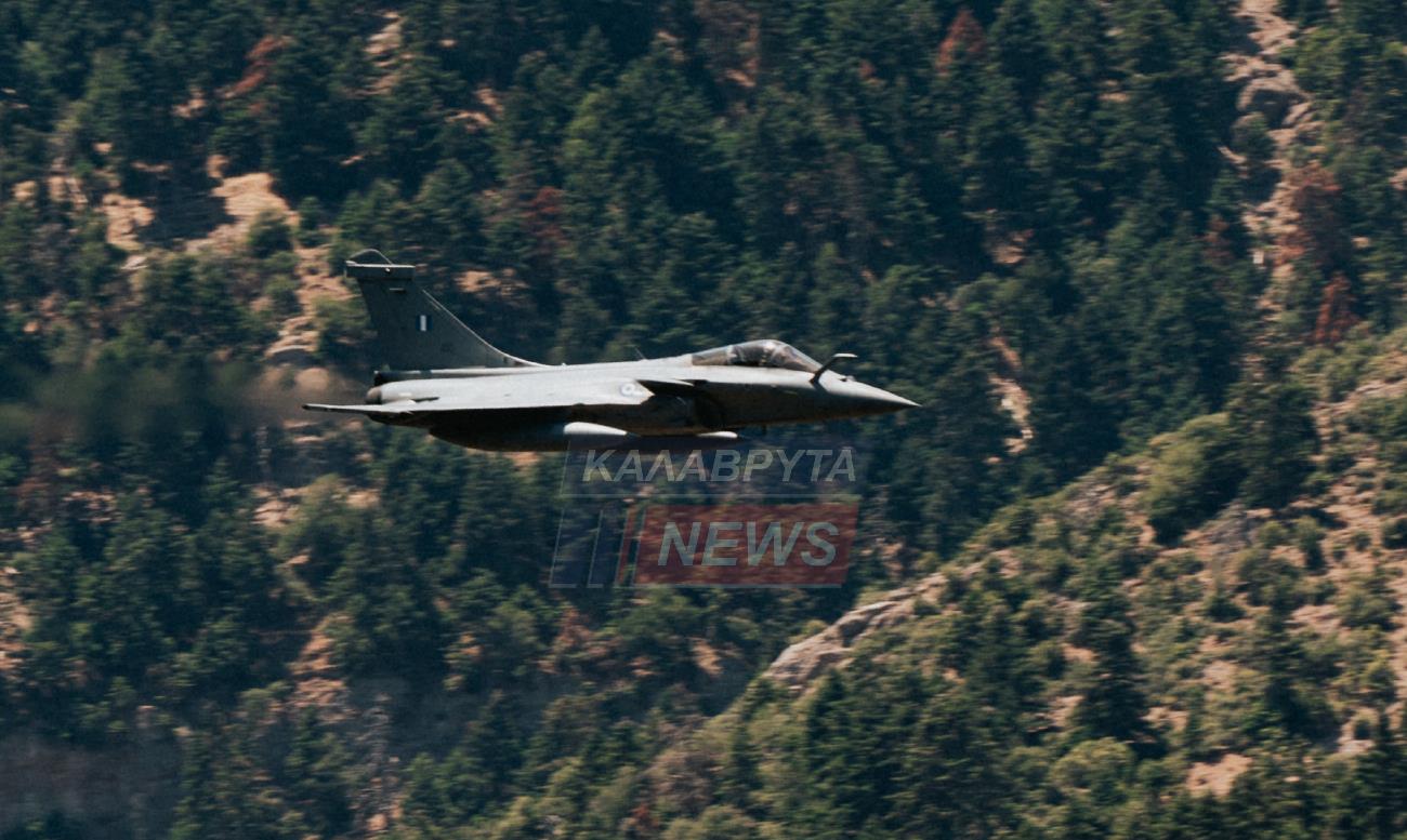Αχαΐα: Rafale πέταξαν πάνω από τις στέγες σπιτιών στη Ζαχλωρού