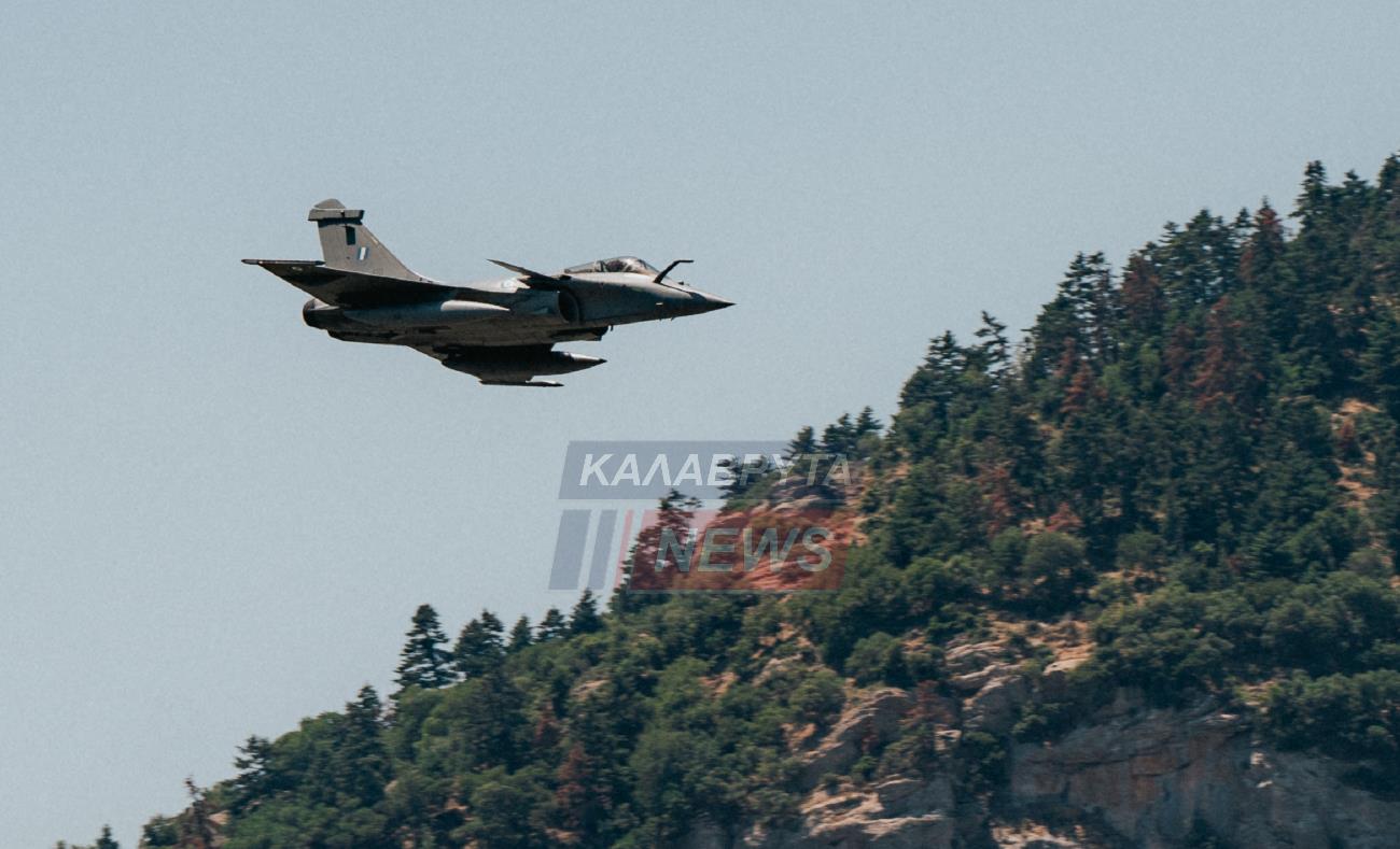Αχαΐα: Rafale πέταξαν πάνω από τις στέγες σπιτιών στη Ζαχλωρού