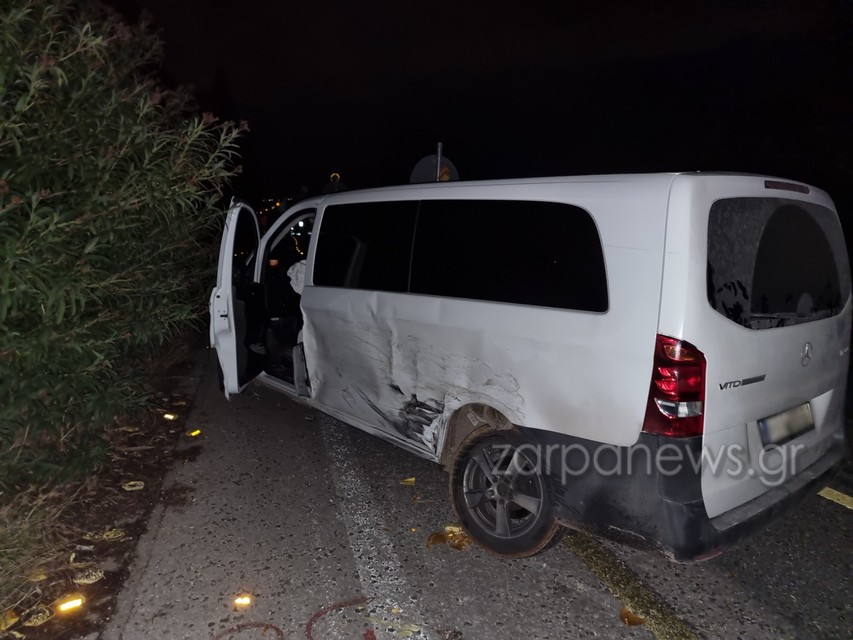 Κρήτη: Καραμπόλα έξι αυτοκινήτων στα Μεγάλα Χωράφια