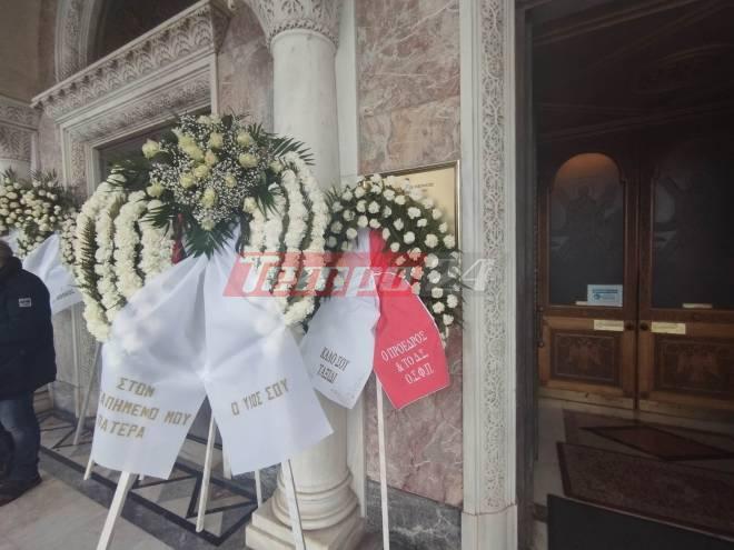 Σε κλίμα βαθιάς θλίψης και οδύνης το «τελευταίο αντίο» στον Παναγιώτη Τζένο