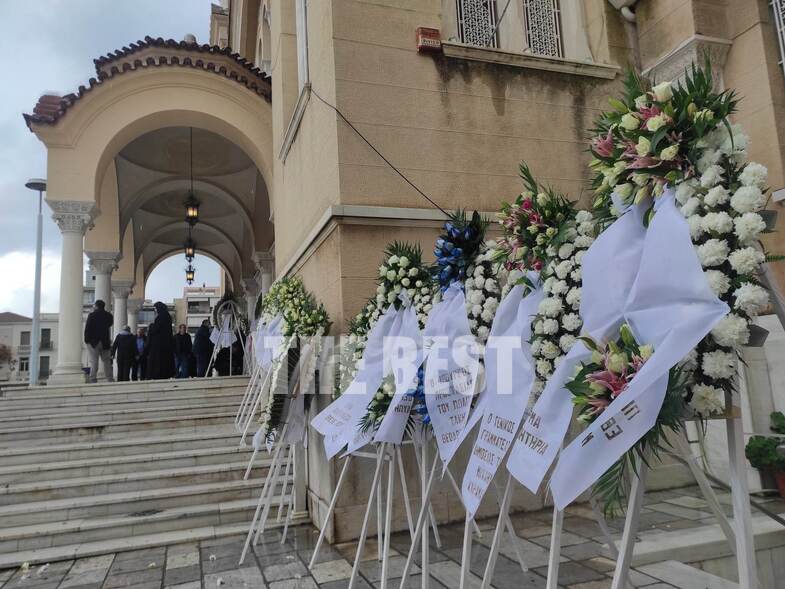 Σε κλίμα βαθιάς θλίψης και οδύνης το «τελευταίο αντίο» στον Παναγιώτη Τζένο