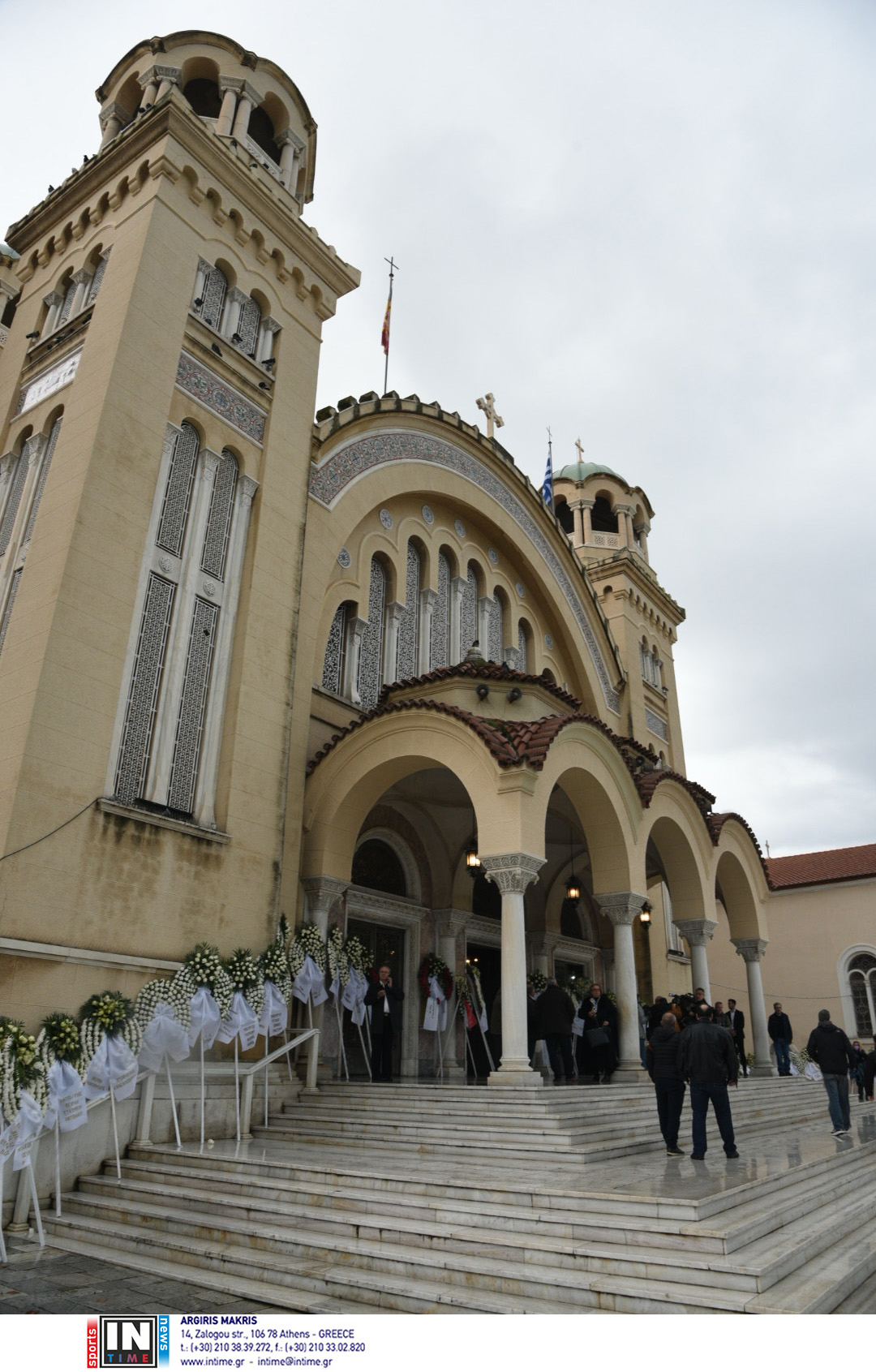 Σε κλίμα βαθιάς θλίψης και οδύνης το «τελευταίο αντίο» στον Παναγιώτη Τζένο