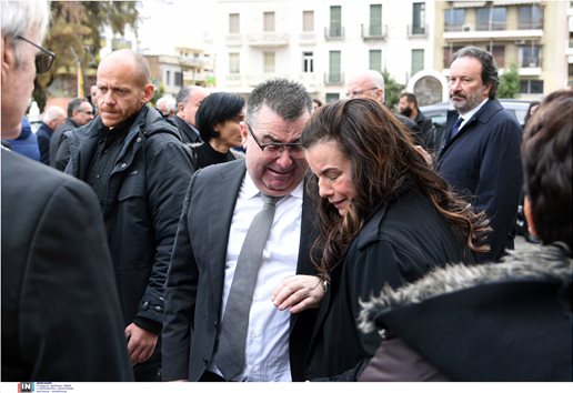 Σε κλίμα βαθιάς θλίψης και οδύνης το «τελευταίο αντίο» στον Παναγιώτη Τζένο