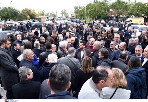 Σε κλίμα βαθιάς θλίψης και οδύνης το «τελευταίο αντίο» στον Παναγιώτη Τζένο
