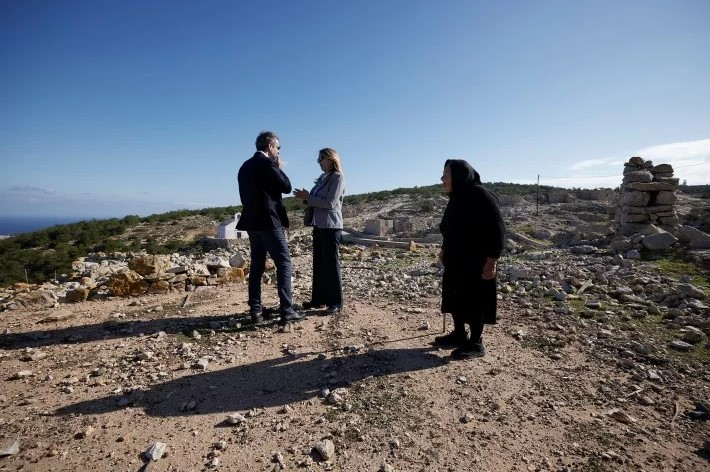 Τα μηνύματα Μητσοτάκη στην Τουρκία – Φωτορεπορτάζ από την επίσκεψη του Πρωθυπουργού στη Γαύδο