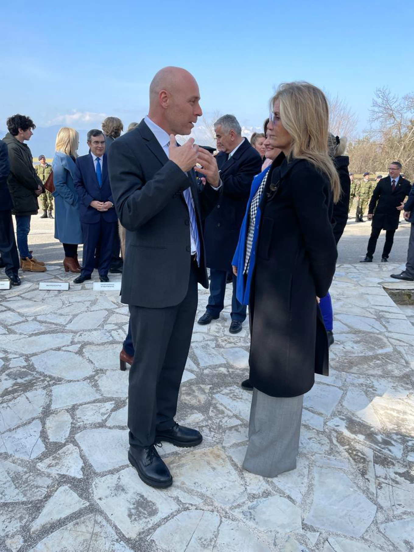 Στην επέτειο απελευθέρωσης της Κόνιτσας η Μαρέβα Μητσοτάκη