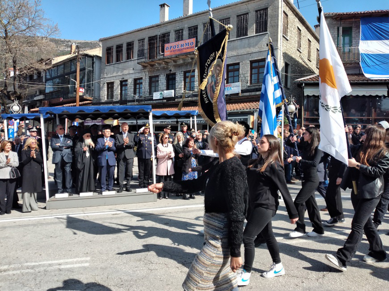 Στην επέτειο απελευθέρωσης της Κόνιτσας η Μαρέβα Μητσοτάκη