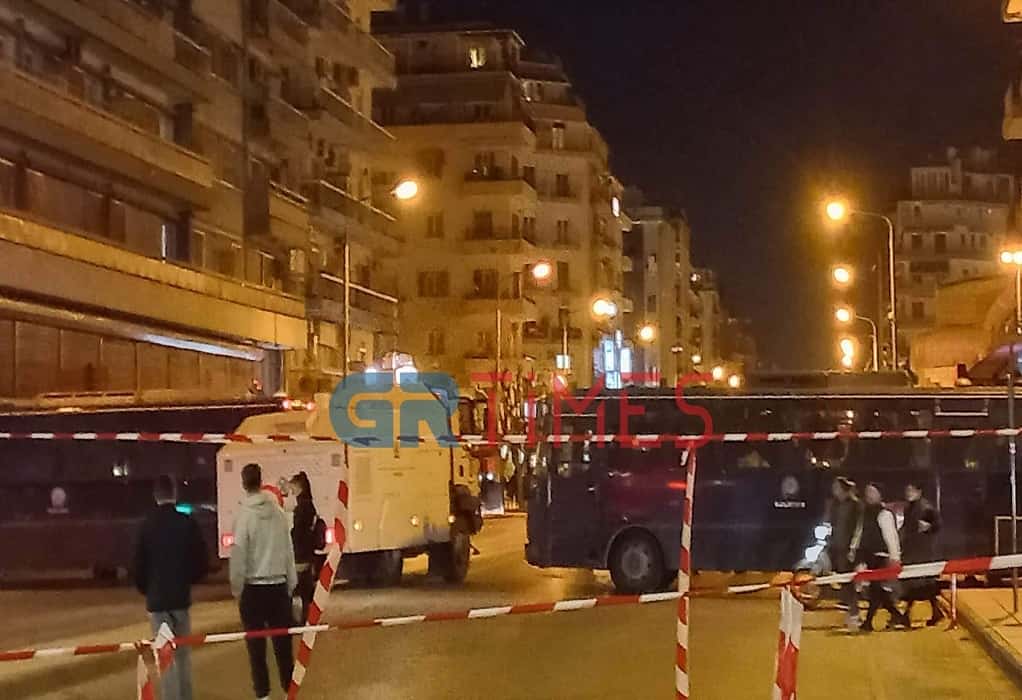Θεσσαλονίκη: Νέα επεισόδια μετά το τέλος της πορείας για τα Τέμπη