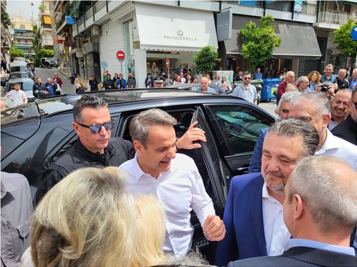 Μητσοτάκης: «Στόχος μας η πρωτιά και με καθαρή διαφορά»