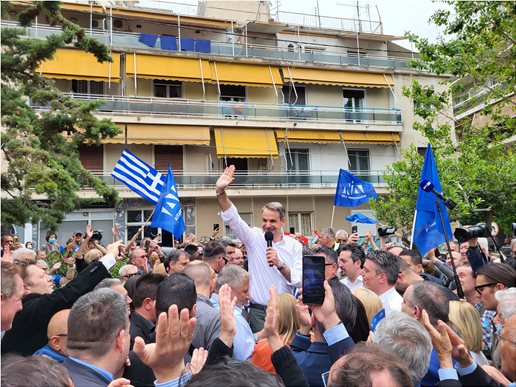 Μητσοτάκης: «Στόχος μας η πρωτιά και με καθαρή διαφορά»