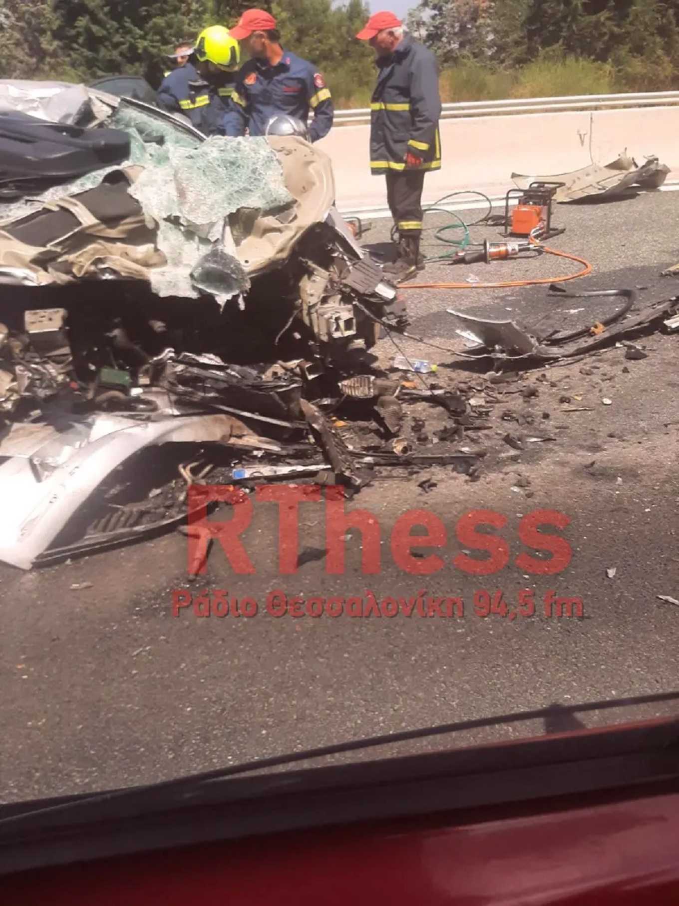 Τροχαίο στη Θεσσαλονίκης – Σερρών