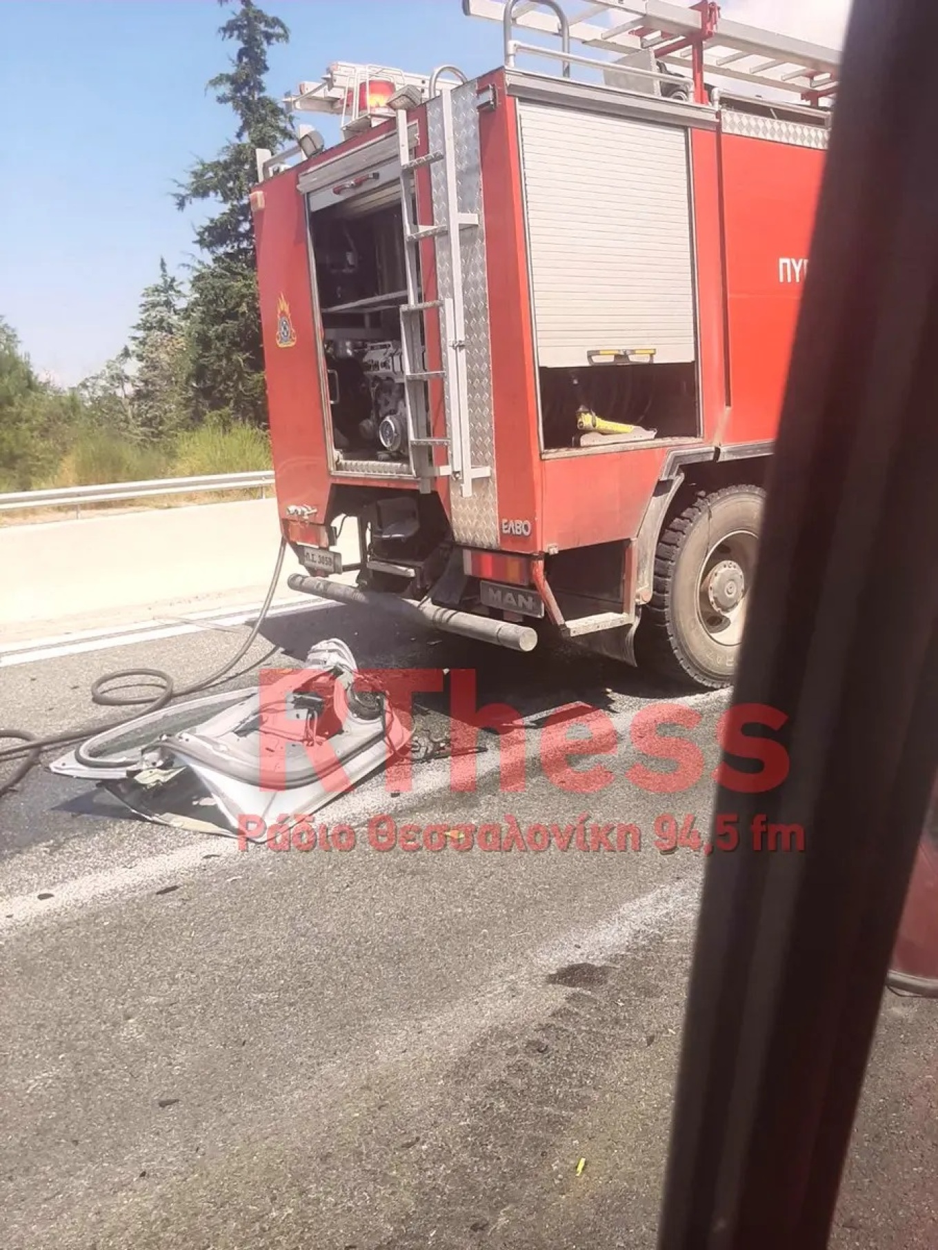 Τροχαίο στη Θεσσαλονίκης – Σερρών