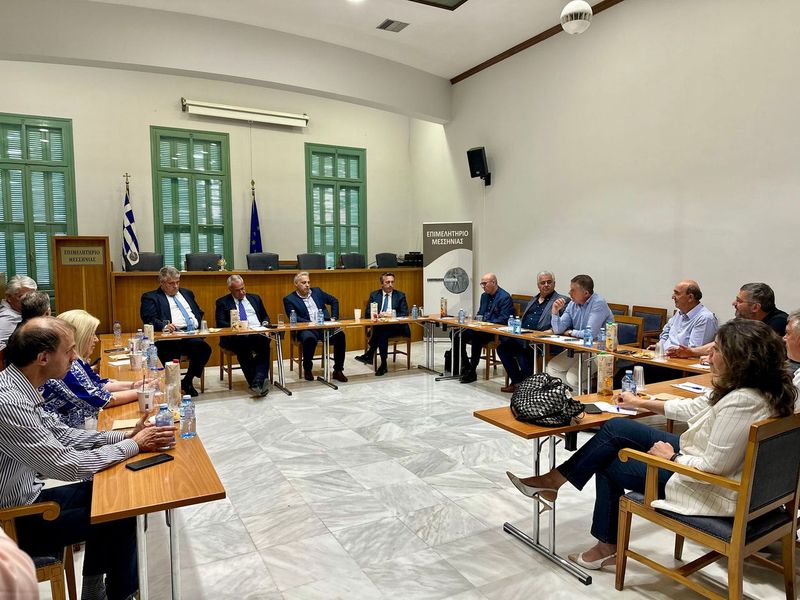 Επίσκεψη κλιμακίου της Νέας Δημοκρατίας στη Μεσσηνία