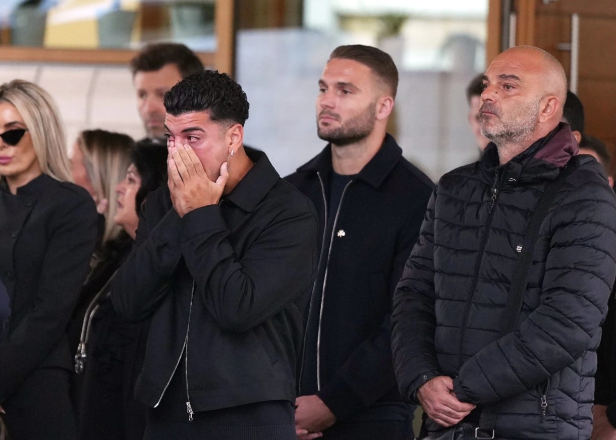 Οδύνη στην κηδεία του Τζορτζ Μπάλντοκ