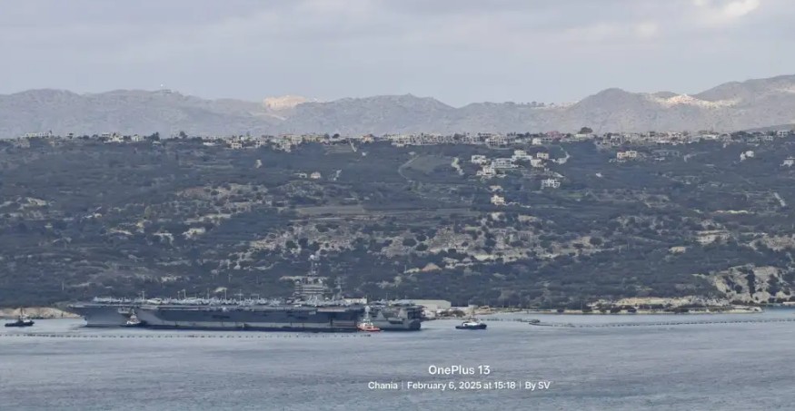 Χανιά: Στο Μαράθι το αεροπλανοφόρο «USS Harry S Truman»