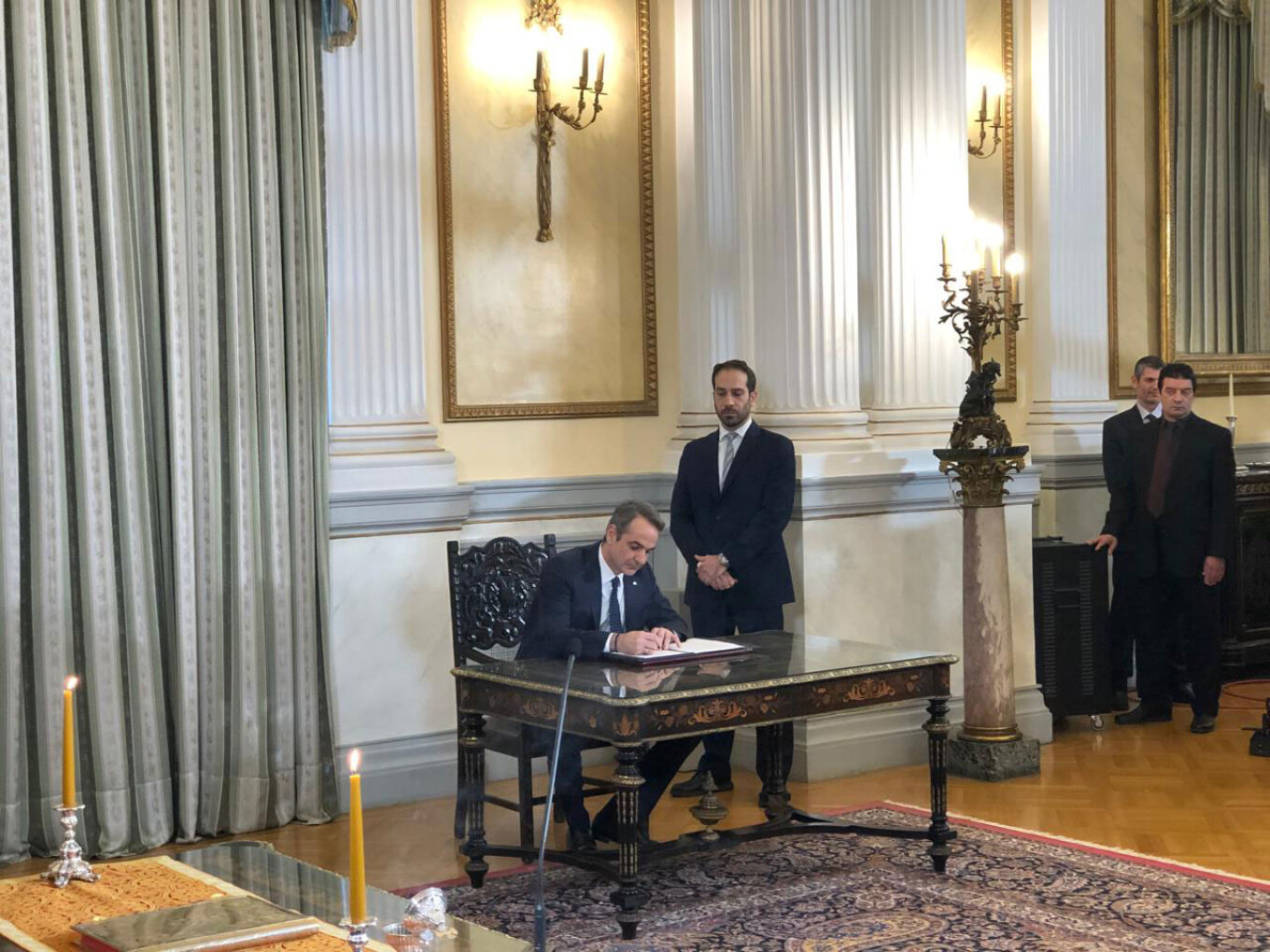 Δείτε live την ορκωμοσία των νέων μελών της Κυβέρνησης