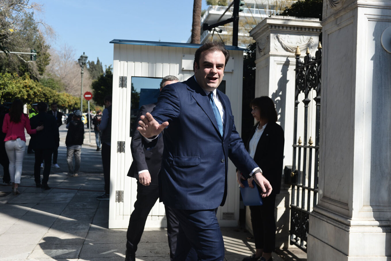 Ο νέος υπουργός Οικονομίας, Κυριάκος Πιερρακάκης 
