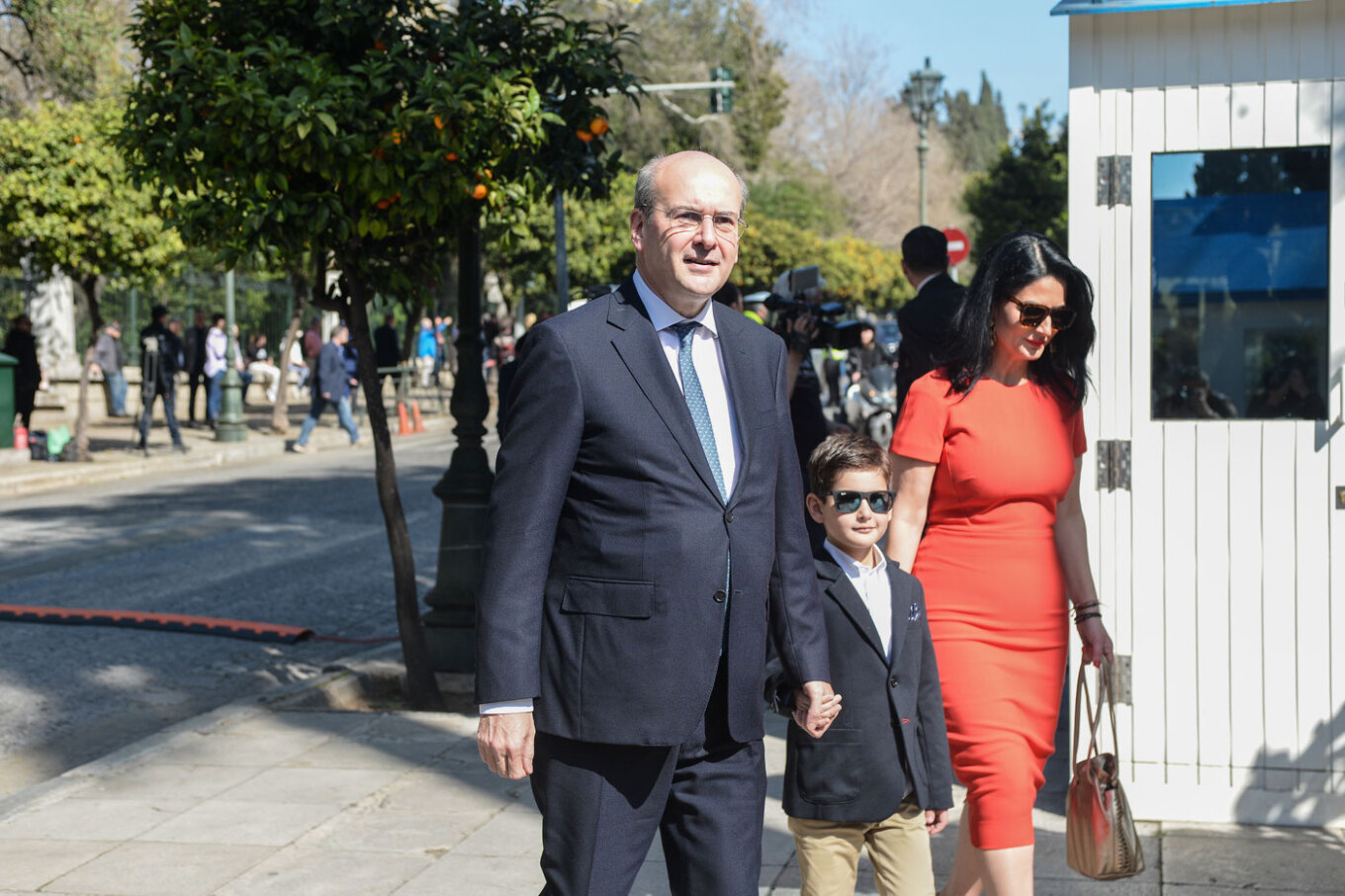Ο Κωστής Χατζηδάκης, μεταφέρθηκε στο Μέγαρο Μαξίμου ως Αντιπρόεδρος της κυβέρνησης