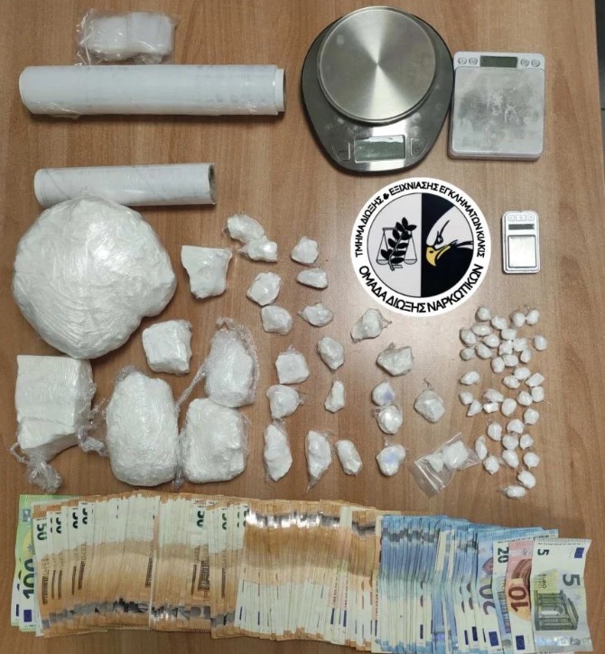 Θεσσαλονίκη: Συνελήφθη αλλοδαπός είχε πάνω από 1,6 κιλά κοκαΐνης