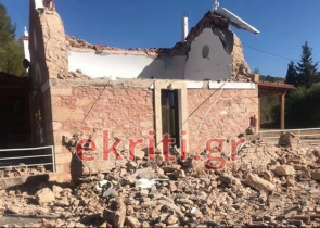 Σεισμός 5,8 Ρίχτερ στην Κρήτη: Ένας νεκρός στο Αρκαλοχώρι - 11 τραυματίες (Video&Photos)