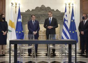 Μητσοτάκης: Δεν μπορεί να γίνει αποδεκτή καμία λύση δύο κρατών