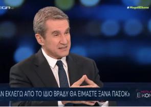 Λοβέρδος: «Ο νέος πρόεδρος πρέπει να είναι στη Βουλή» (Video)