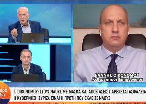 Οικονόμου: «Εφαρμόζονται μέτρα προστασίας στις εκκλησίες»