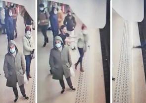 Άνδρας σπρώχνει γυναίκα στις γραμμές του μετρό στο Βέλγιο - Συγκλονιστικό βίντεο