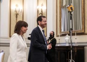 Τι συζήτησε η Σακελλαροπούλου με τον Πρόεδρο του Ισραήλ