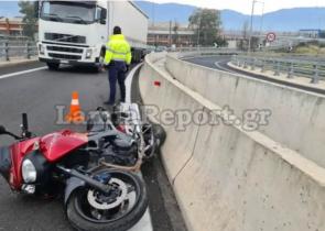 Νεκρός σε τροχαίο 28χρονος οδηγός μηχανής σε αερογέφυρα της Αθηνών - Λαμίας