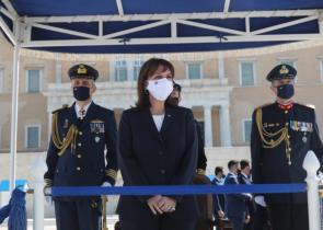 Σακελλαροπούλου: «Το παράδειγμα των αγωνιστών του ’21 εμψυχώνει στην προάσπιση της εθνικής μας κυριαρχίας»