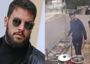 Ο «ανέμελος πατέρας» Μάνος Δασκαλάκης ψήνει 18 ημέρες μετά τον θάνατο της Μαλένας (photo&video)