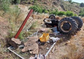 Νεκρός 85χρονος αγρότης που καταπλακώθηκε από τρακτέρ στo Ηράκλειο