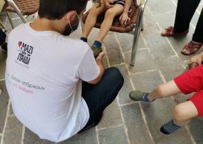 Μαζί για το Παιδί: 1.551 ευάλωτα παιδιά φόρεσαν καινούρια παπούτσια