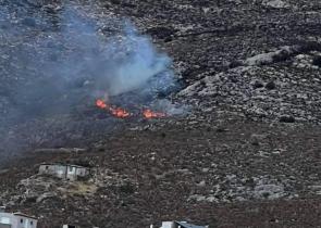 Νέα φωτιά στο Σχιστό (Photos)