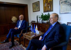 Συνάντηση Ν. Δένδια – Γ. Κασουλίδη: Σταθερή η θέση Ελλάδας – Κύπρου για λύση Διζωνικής Δικοινοτικής Ομοσπονδίας